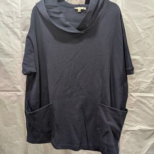 Jane and Delancey Deep Blue Knit Top